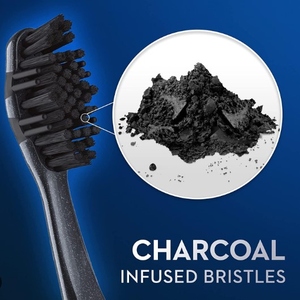 Toothbrush with Charcoal Bristles