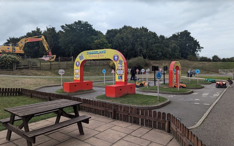 Diggerland Formula One Cars