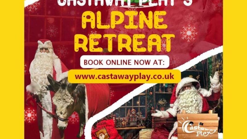 Festive Family Trip to Alpine Retreat at Castaway Play in Congleton